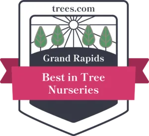 Best in Tree Nurseries Logo Trees dot com best in tree nursery award logo